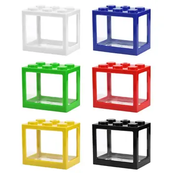 

Block Acrylic Model Display Box Fish Tank Dustproof Mini Figure Toys Storage Box