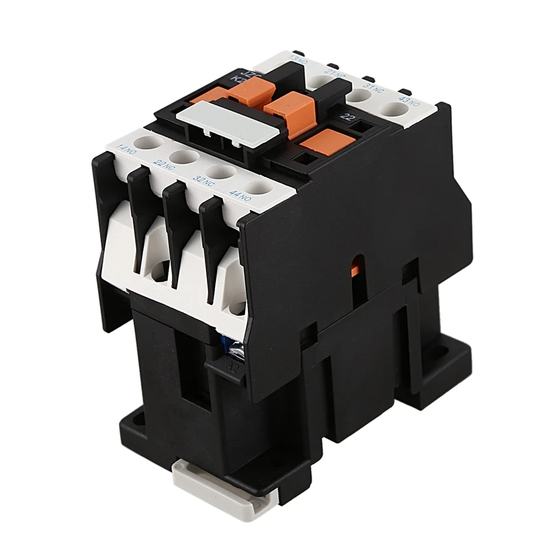 

JZC4-22 220-240V 50/60Hz Coil 10A 2P Three Pole 2NO 2NC AC Contactor