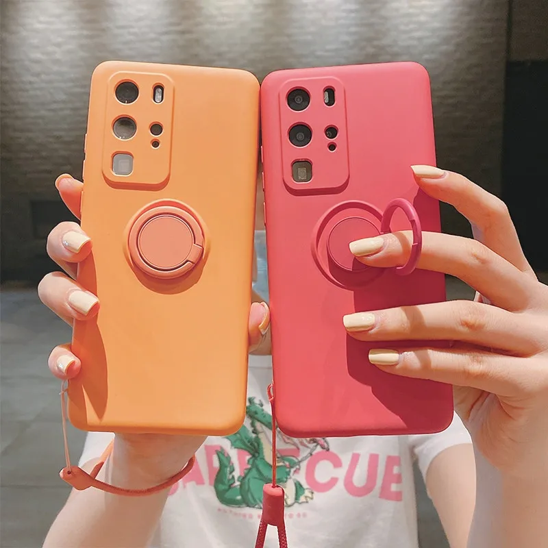 S20 Ultra S20Ultra S20 Plus S20FE Case Liquid Silicone Soft Ring Shockproof Cover for Samsung Galaxy S20 Ultra S20 fe Plus S20FE