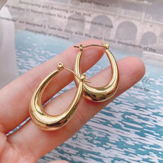 Very Iconic Hoop Earrings - Gold