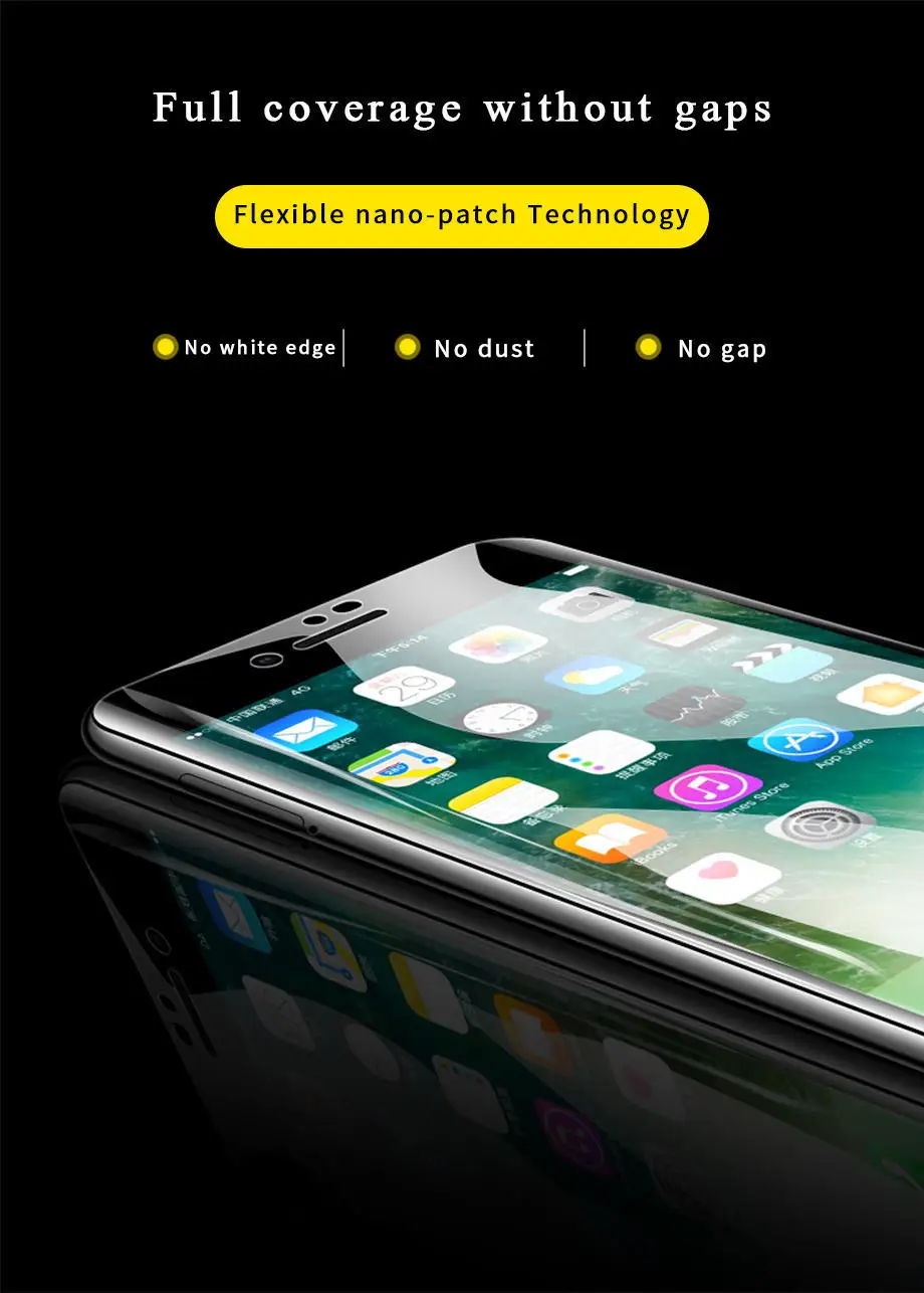 2 шт 40D Гидрогелевая Защитная пленка для экрана для iPhone 11 Pro XR X XS MAX полное покрытие Защитная пленка для iPhone 7 8 6 6s Plus не стекло