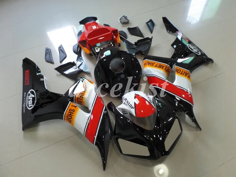 

4 Gifts Injection Mold New ABS Fairings kit Fit For CBR1000RR 2006 2007 06 07 1000 RR CBR1000 bodywork set Red white black