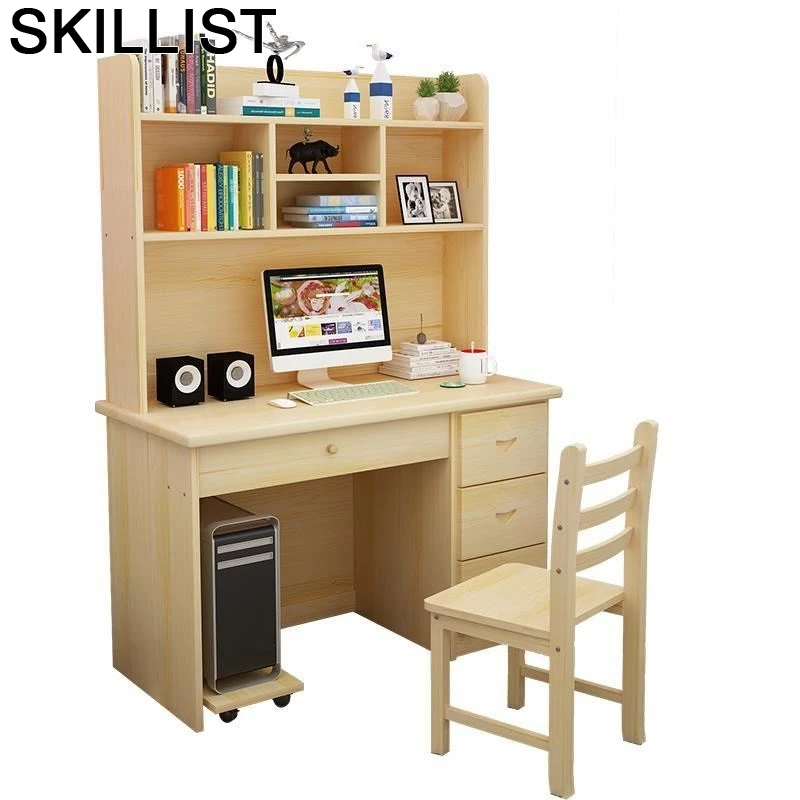

Mueble Para Escritorio Dobravel Tafel Office Notebook Standing Biurko Tablo Desk Laptop Stand Bedside Mesa Table With Bookcase