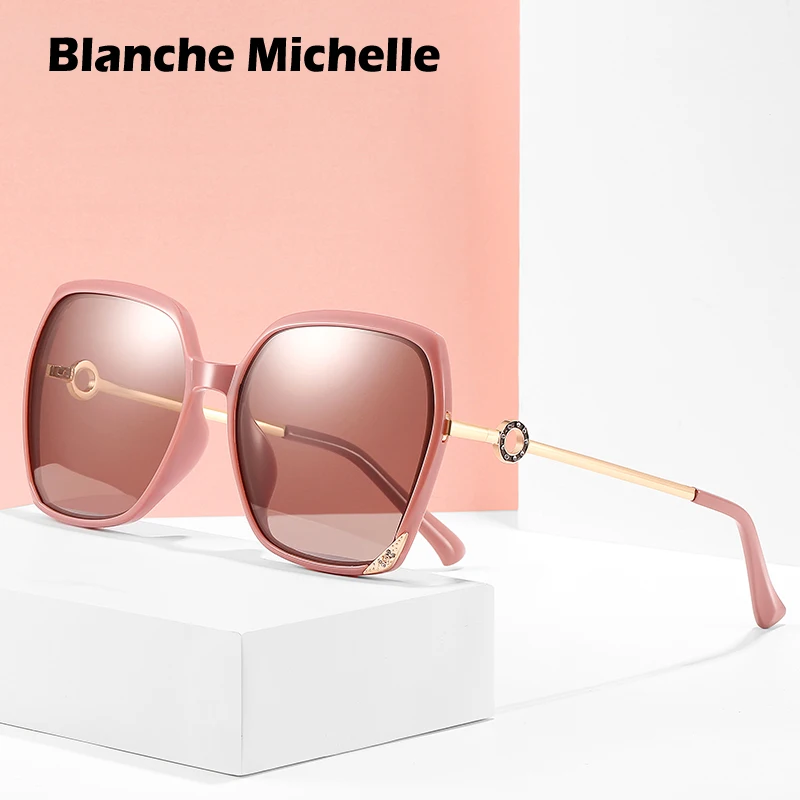 очки женские солнечные квадратные поляризационные солнцезащитные для женщин UV400