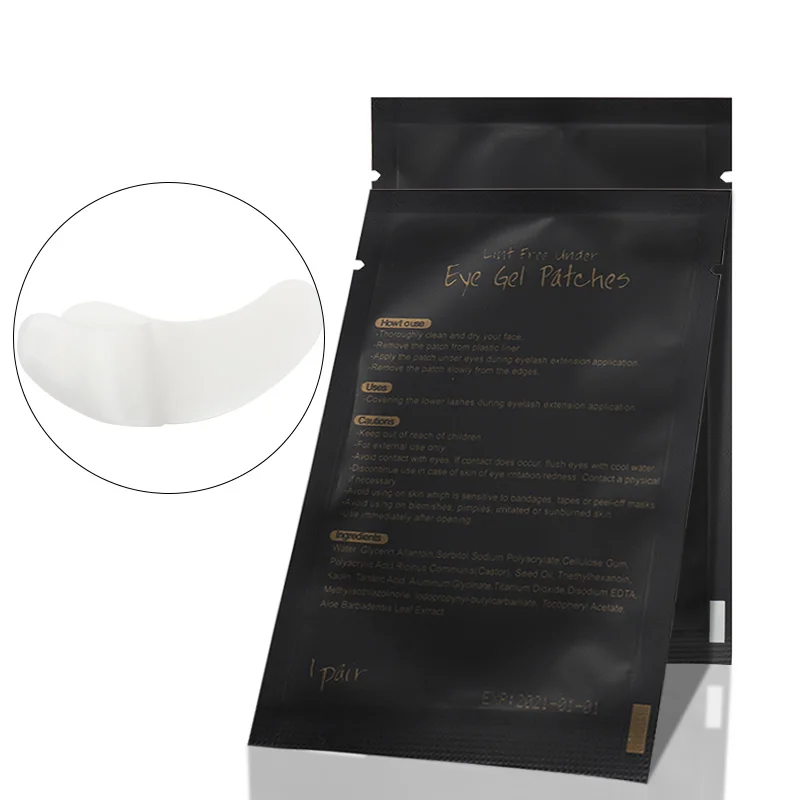 50 Pairs Eye Sticker Patch Under Eye Pad Gel Patch For Eyelash Extension eyelash patch eyelash pads eyelash patches eyelash accessories eye patches eyelash extension supplies
