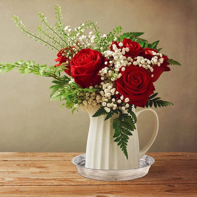 Pot de fleur transparent pour plantes d'intérieur et d'extérieur