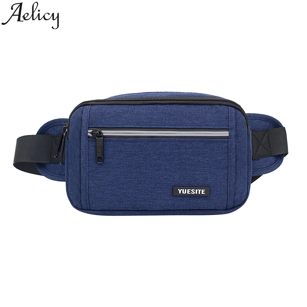 Aelicy Men's Oxford Cloth Ultra Lightweight Messenger Cashier Waist Bags Ladies Chest Outdoor Riding Sports Travel Bag Pouch | Багаж и