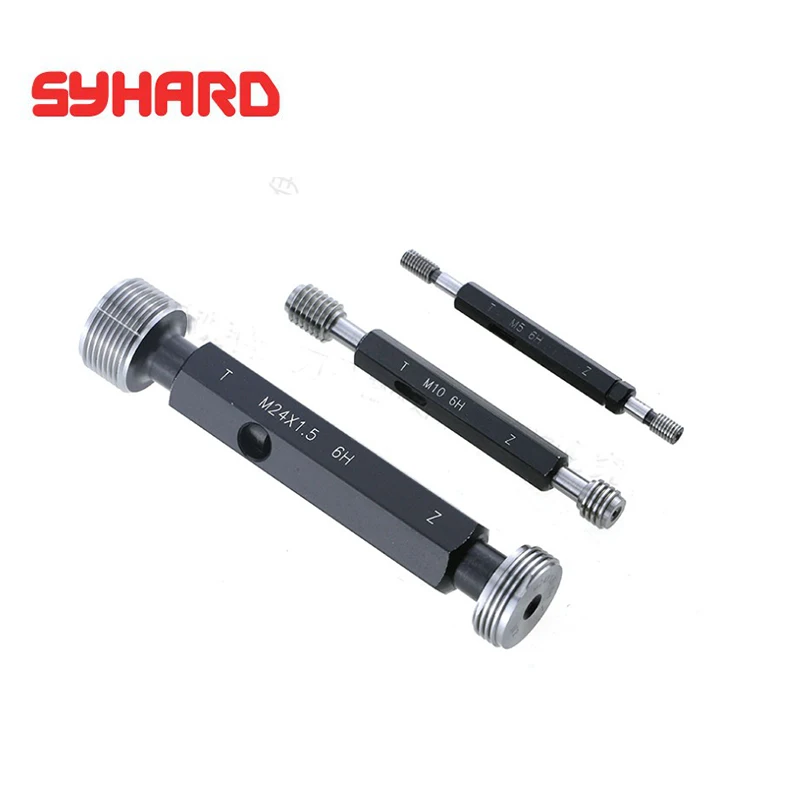 

Thread Plug Gauge Measuring Tools Go No-Go Gauge M1.6 M2.5 M6 M8*1*0.75 M10*1.25 M3 M4*0.5