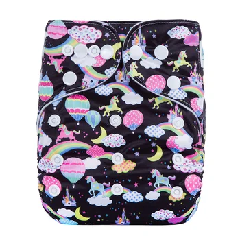 

Reusable Baby Diapers Ecological Diaper Covers Cloth Diapers For Baby Eco Friendly Washable Nappies S8