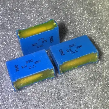 

Old Fund Itt - Stc Blue Fine Dragon 2.2uf250vdc 225j Frequency Division Electrodeless Capacitance Electrolytic capacitor