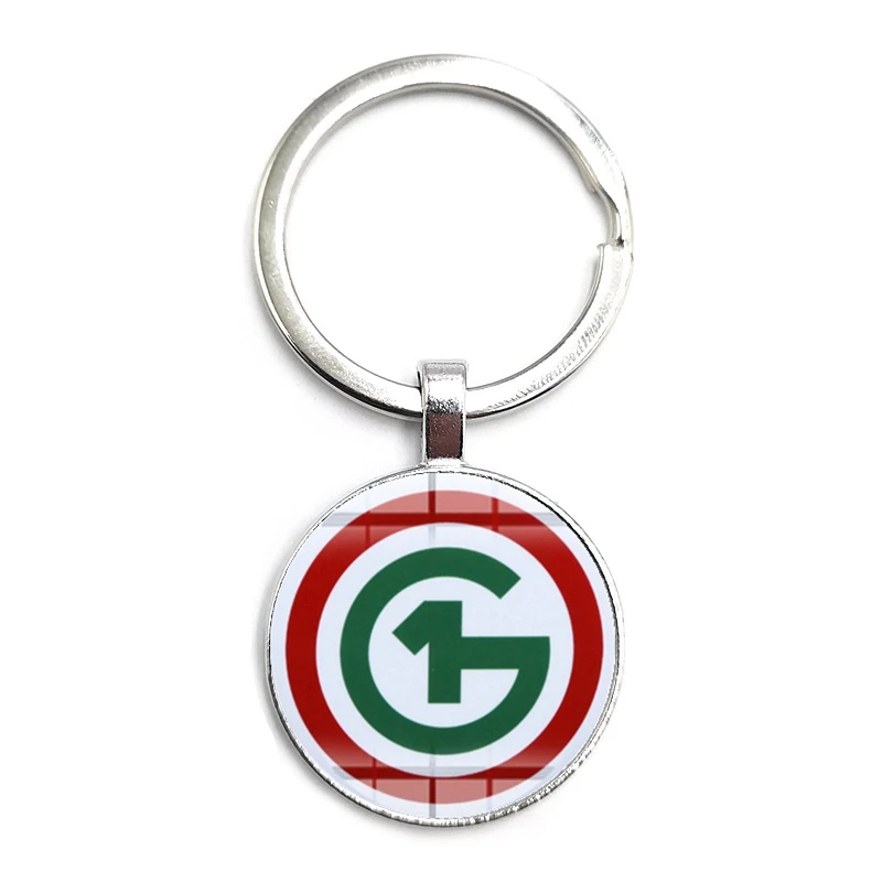 

2020 Fashionable and Attractive 01G Keychain Fashion Simple Cartoon Glass Cabochon Alloy Keychain Collection Keychain Jewelry