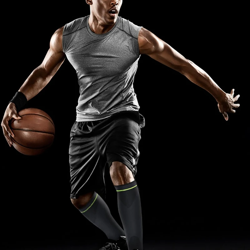 1 Pcs Multipurpose Durable Leg Support Basketball Football Calf Compression Sleeve Practical Antiskid Running Cycling Leg Warmer