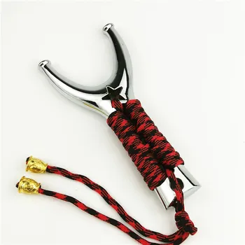 

Powerful Slingshot Hunting Catapult slingshot Outdoor Games Portable Aluminium Alloy Hunting Bow & Arrow Accessories Tools