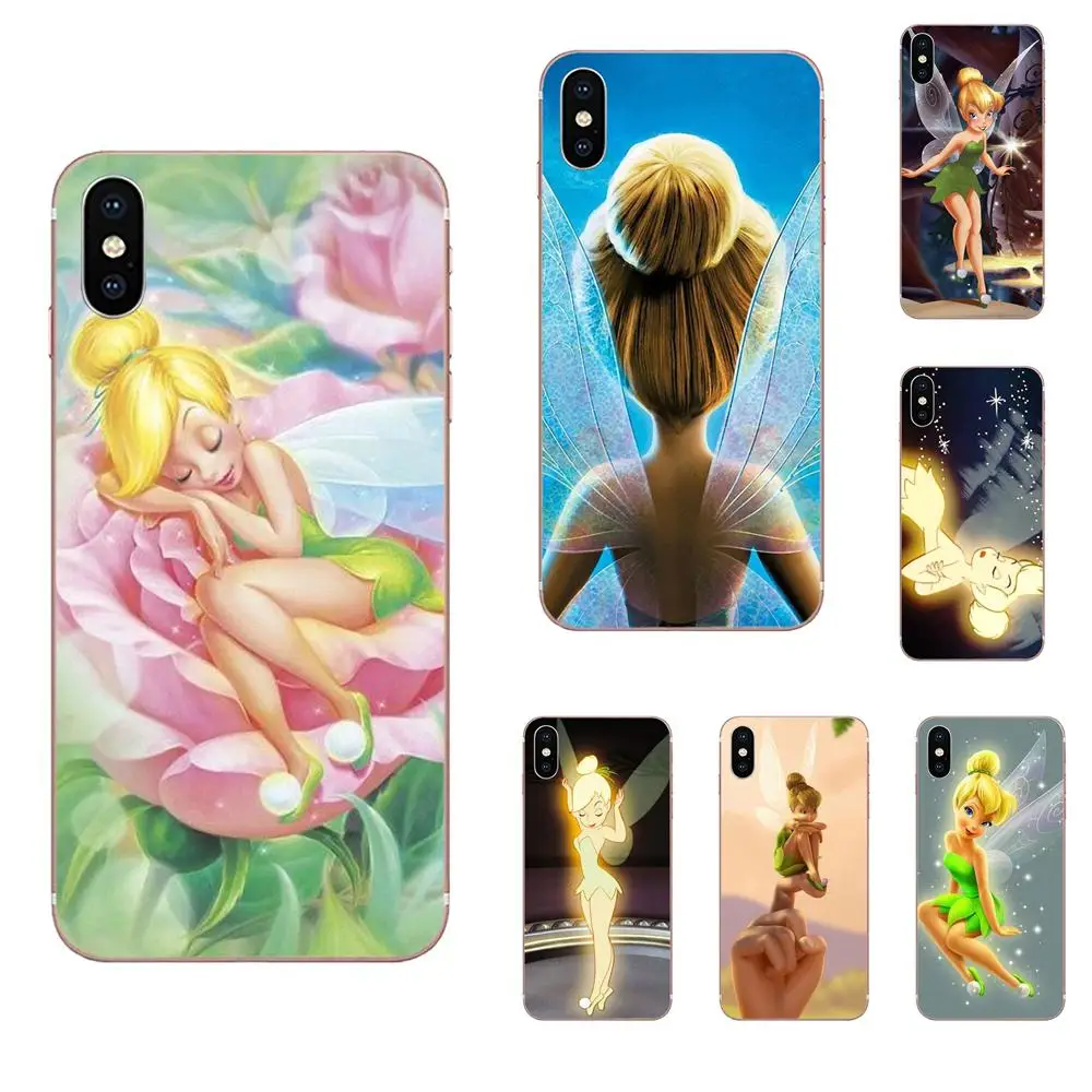 

Don't Grow Up Tinkerbell Lovely Transparent Cover Case For Apple iPhone 4 4S 5 5C 5S SE 6 6S 7 8 Plus X XS Max XR