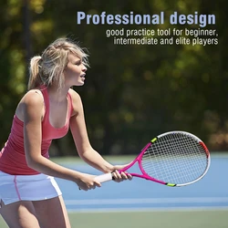 Durable Single Tennis Racket, Aluminum Alloy Material, Rust-proof and Durable, An Excellent Gift To Improve Tennis Skills