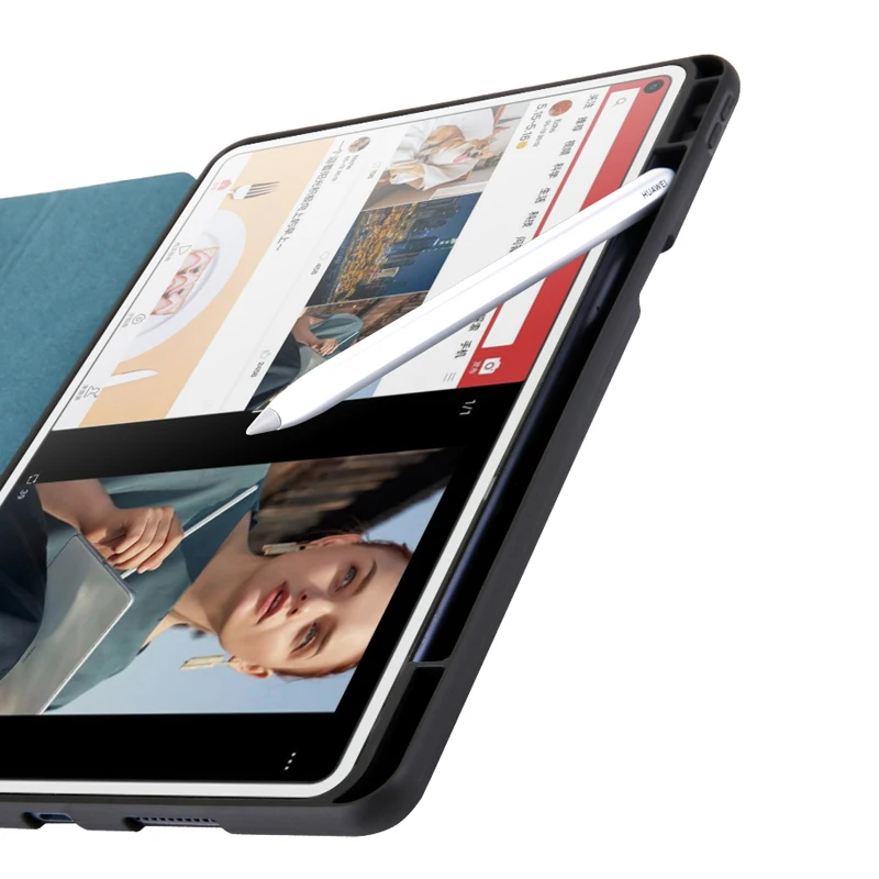 Чехол для Huawei Honor V6 10 4 KRJ W09 с держателем ручки Магнитный чехол подставка Matepad BAH3