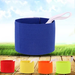 2021 High Quality Colorful Anti-off Professional Football Soccer Captain Armband Player Arm Band Adjustable Brazalete Armband