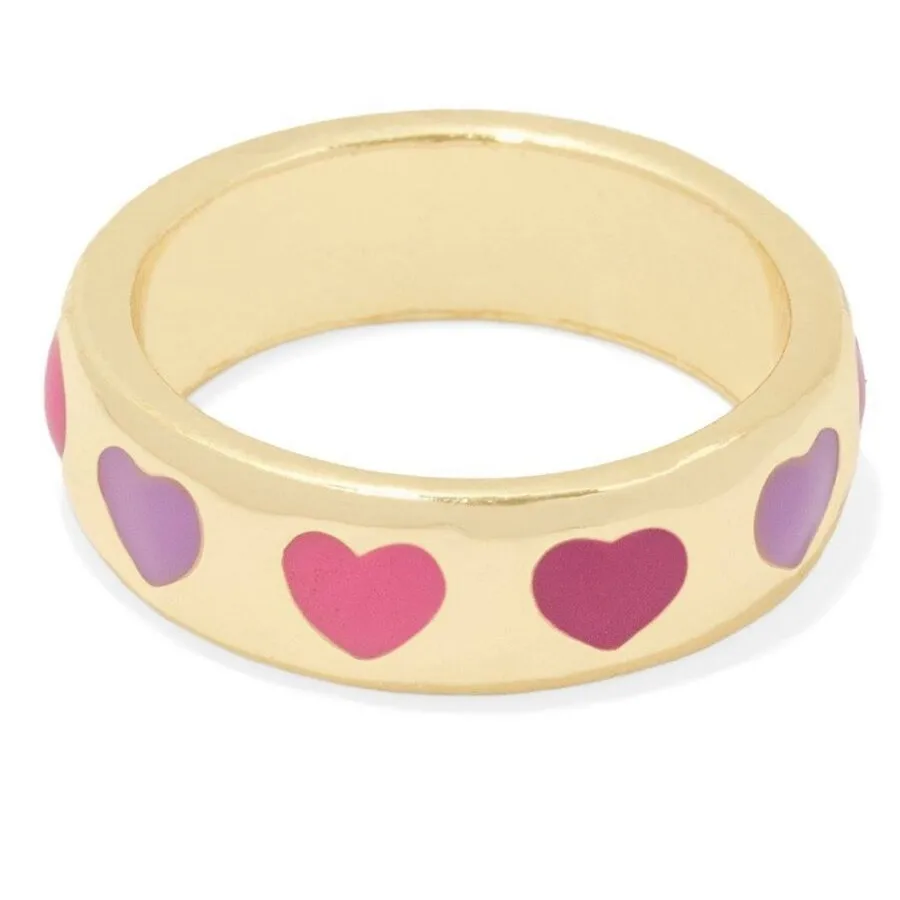 Smile Gal Ring Alien Flower Queen Rings Namel Thick Ring Size Luxury Spring Fine Lucky Jewelry Heart Clouds Rings for Women Gift - Image 3