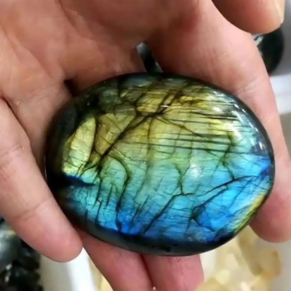 

Natural Colorful Labradorite Crystal Original Moonstone Natural Stones Small Ornament Moonstone Free Shipping