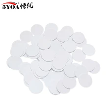 100 шт NFC монета деньги карта 215 чип для TagMo Forum Type2 NFC215 13,56 МГц для huawei share ios13 Личная Автоматизация ярлыки