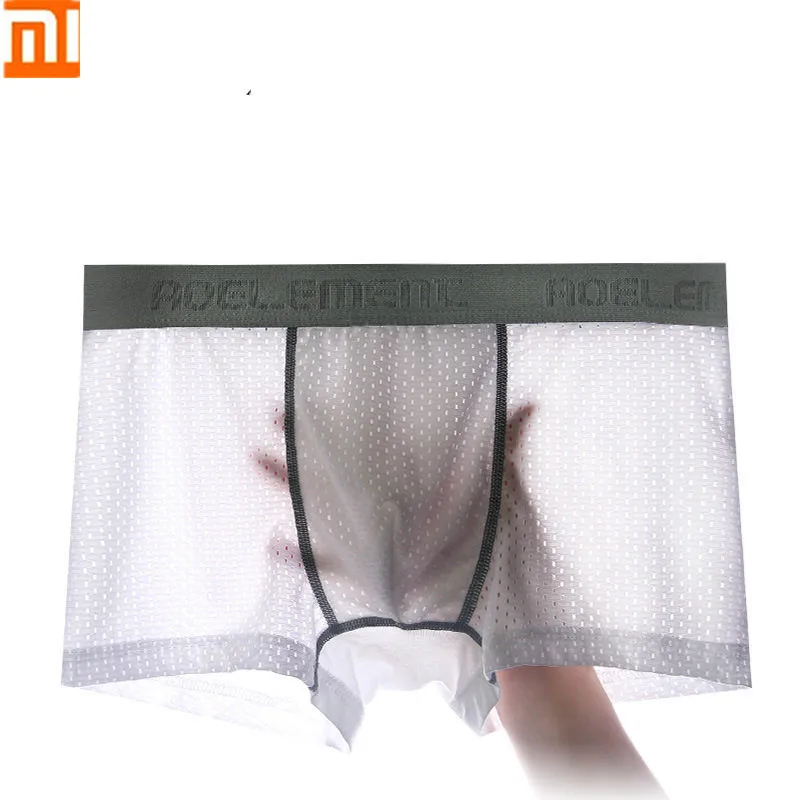 Новинка 3 шт. нижнее белье Xiaomi Mijia из вискозы дышащие сетчатые удобные
