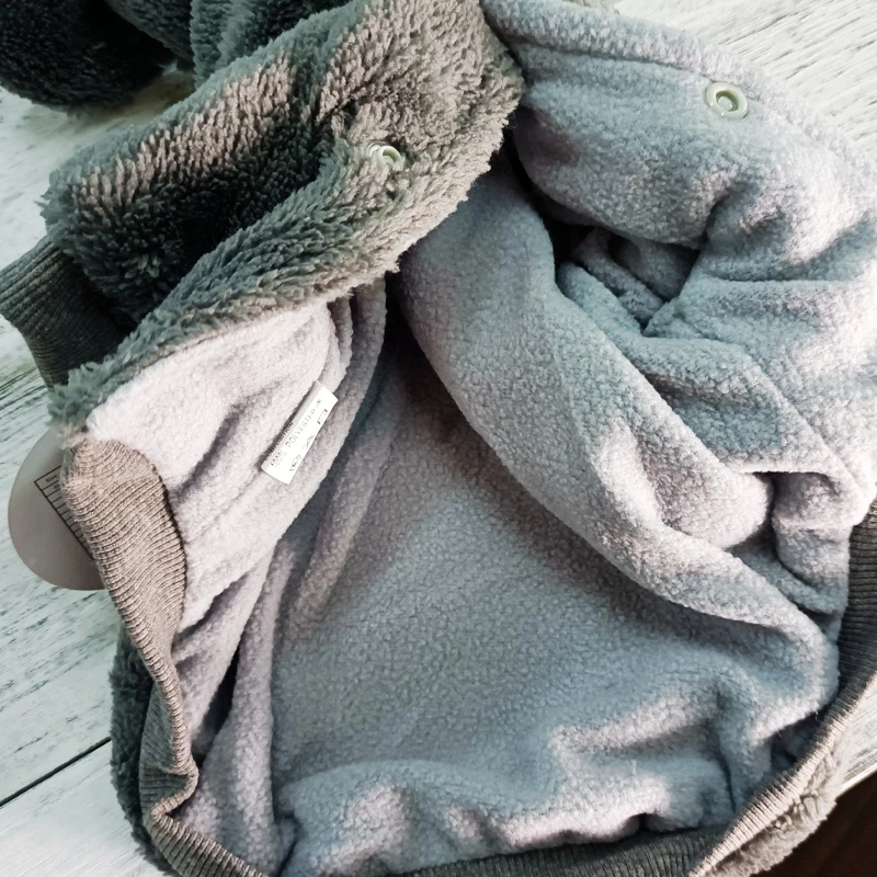 Lustige graue Golden Retriever-Kleidung für kleine und große Hunde, Welpen, Tiergröße XS, 7XL, Katzen-Hoodie-Outfit, warme Winterkostüme – Detail 8