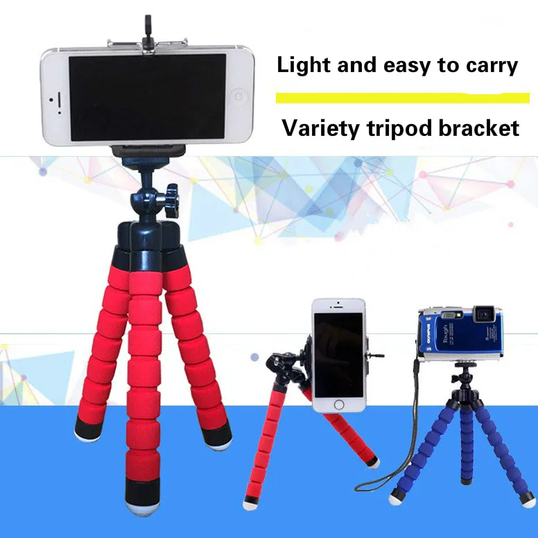 

Mobile phone bracket Octopus creative self-timer three-legged sponge multi-function bracket lazy bracket