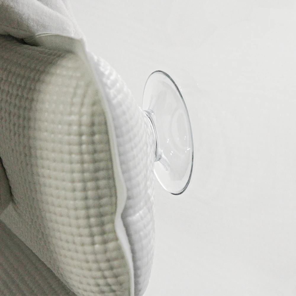 Non-slip спа-Ванна Подушка Мощные присоски Экстра мягкая 2-Панель дизайн для шеи и плеч Поддержка подходит Любой Размер Ванна