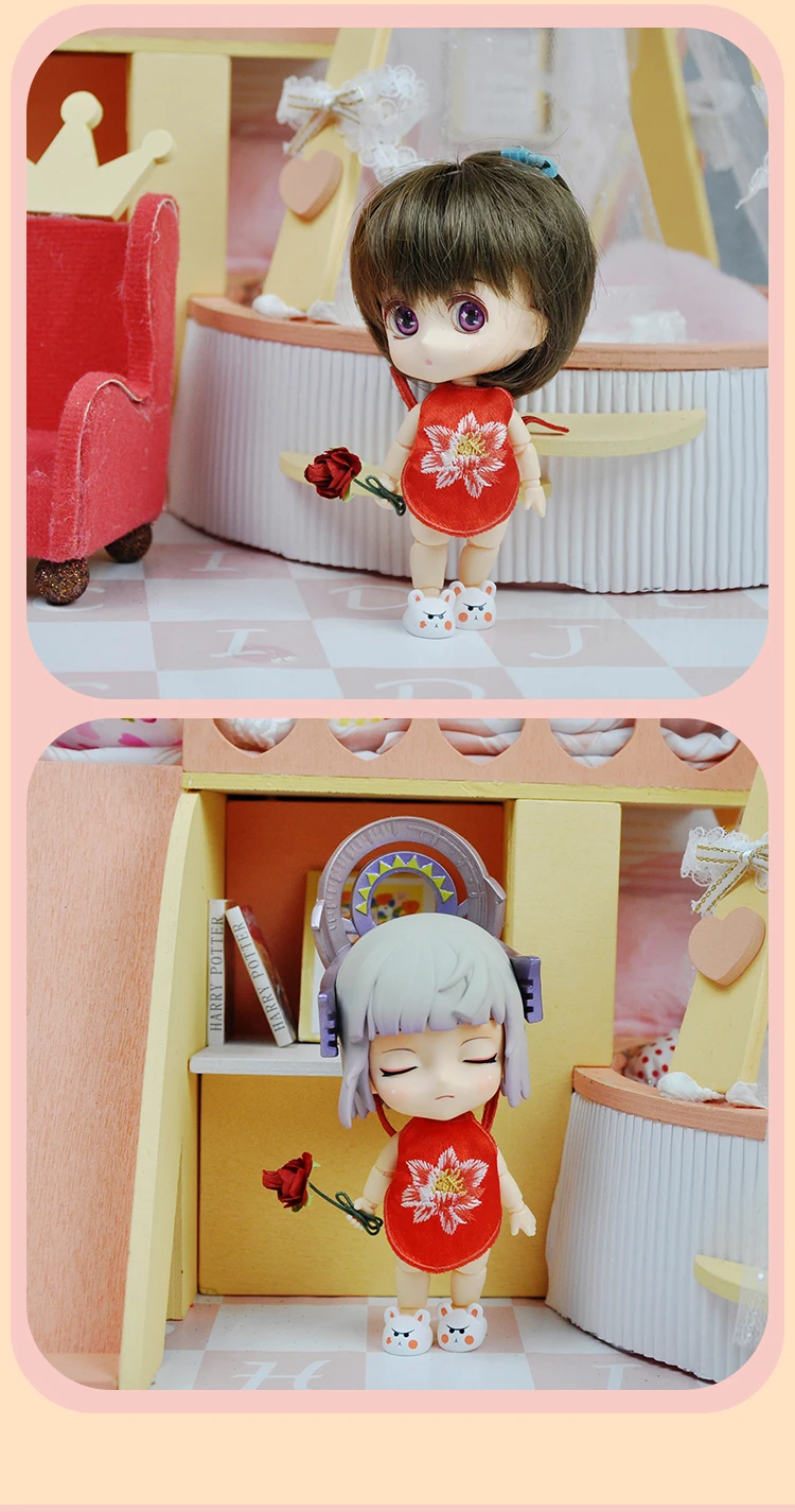 Neuer YMY-Körper, kleiner Gsc-Körper, kann mit BJD-Puppenkopf, GSC Obitsu 11-Puppe, OB-Gelenkkörper, bewegliche Puppenzubehör-Schuhe verbunden werden – Detail 7
