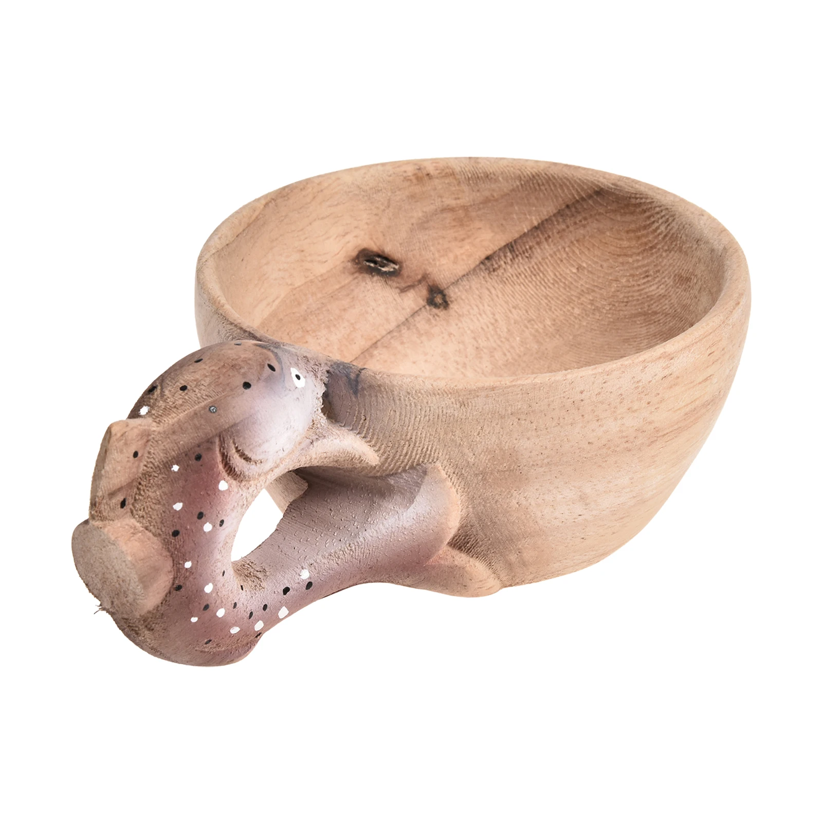 

Kuksa резиновая деревянная чашка для воды, ручная резная чашка с головой животного, кружка с милым животным, креативные чашки для молочного завтрака с ручной росписью, хорошие подарки