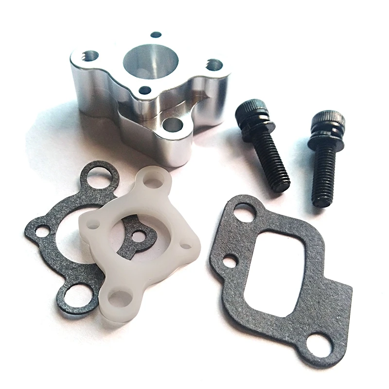 CNC Впускной набор коллектора для 23-30.5Cc газовый двигатель Zenoah Cy Hpi Baja 5B 5T 5Sc Losi 5Ive-T