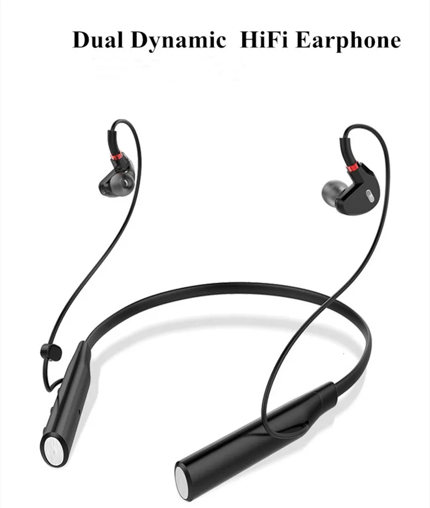 I2, двойной динамический Bluetooth 4,1, наушники, Hifi, беспроводные наушники, в ухо, спортивные, стерео, бас, Bluetooth, гарнитура, спящие наушники, спортивные