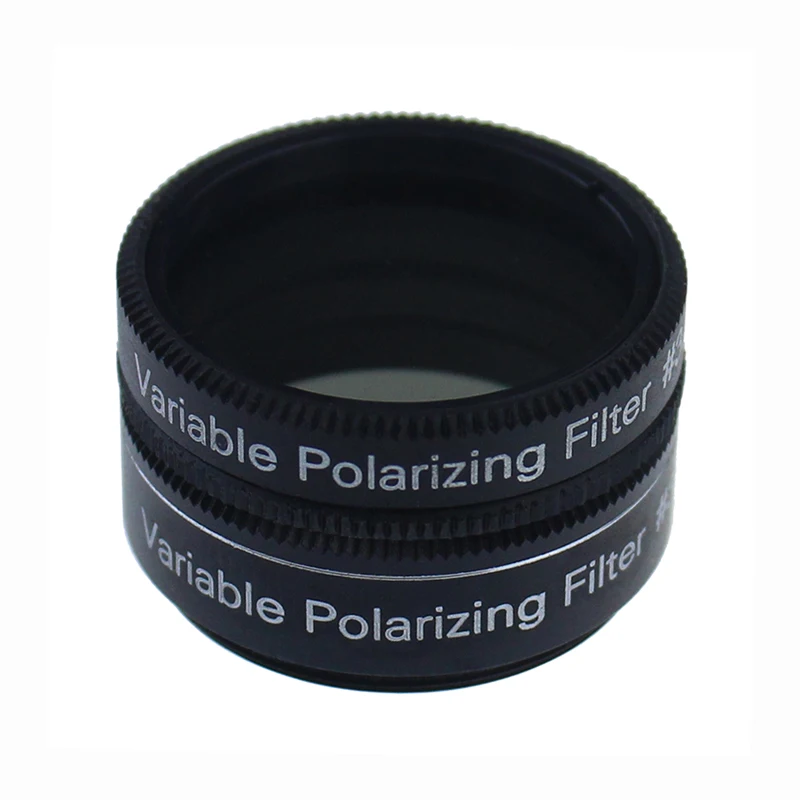 

1.25inch Variable Polarizing Filter #3 Alloy Frame Telescope Filter Set for Astronomical Monocular Telescope Photography