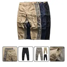 

Fabulous Men Pants Solid Color Long Colorfast Men Pants Spring Trousers Men Pants