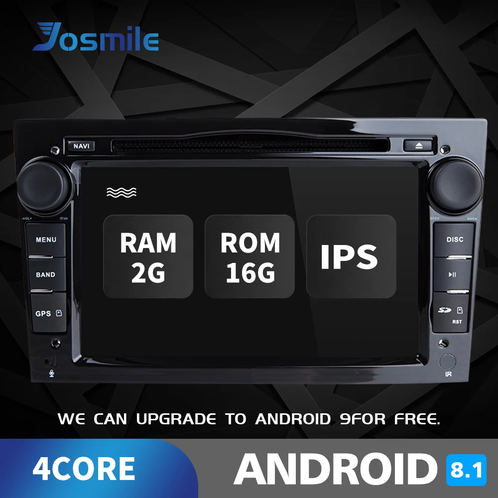 Josmile 2Din Android 8,1 автомобильный DVD мультимедиа для Opel Vectra C Zafira B Vivaro Astra H GJ Corsa C D MerivaAntara Радио Навигация
