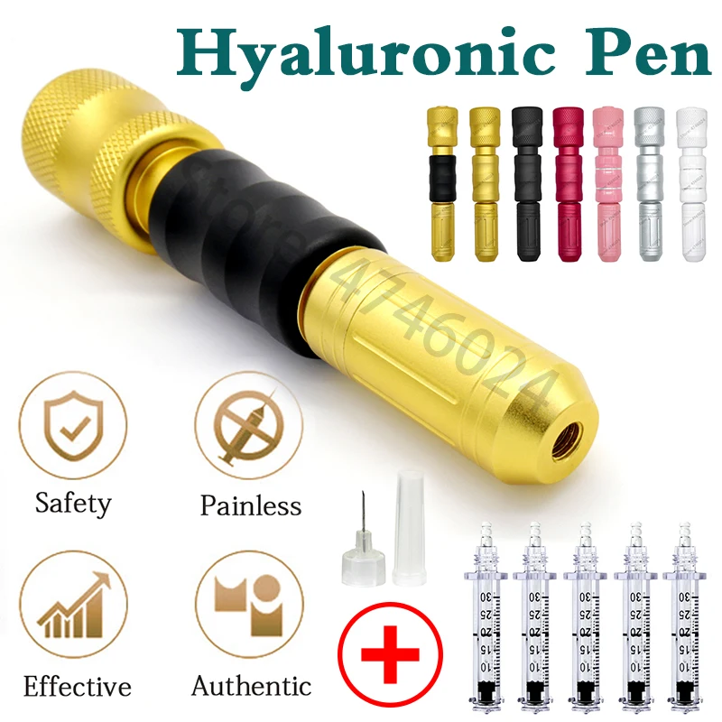 

0.3ML lip filler Hyaluronique Pen High density metal lip injection Guns For Anti Wrinkle Lifting Lip filler acido hialuronico