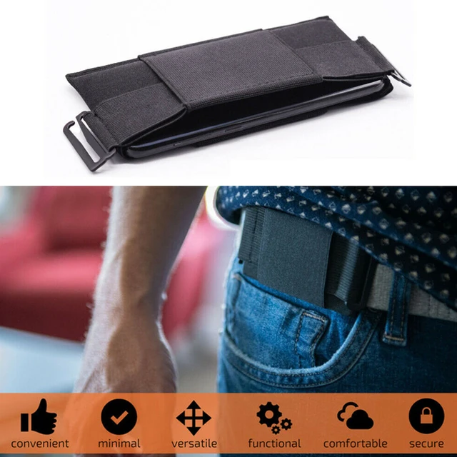 Anti-theft Invisible Wallet Outdoor Sport ID Card Key Phone Storage Holder Waist Bags Lightweight Running Jogging Fitness Pouch 1