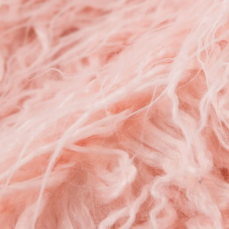 Conmoto/однотонное пальто из искусственного меха; зимнее повседневное длинное уютное теплое пальто из искусственного меха; женская розовая