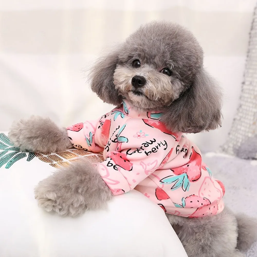 

Dog Sweater Cartoon Soft Pets Dogs Clothing for Small Medium Dogs Costume Puppy Clothes Chihuahua Yorkie Cat Pet Vests