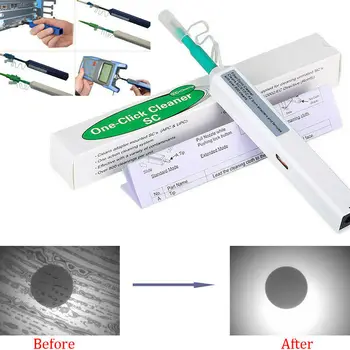 

One-Click Fiber Optic Cleaning Pen Optical Cleaner 2.5mm for SC ST FC E2000
