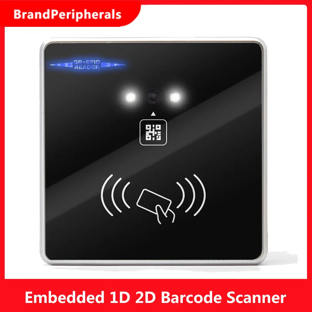 Встроенный сканер штрих-кода 1D 2D считыватель QR RFID-карт подключение к Wi-Fi