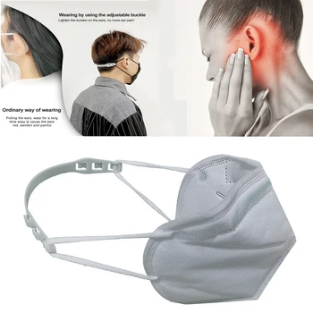 

Masks Straps Extended Buckle Ear Protector For Mask Unti-Pain Extension Adjustment Holder Button Extender
