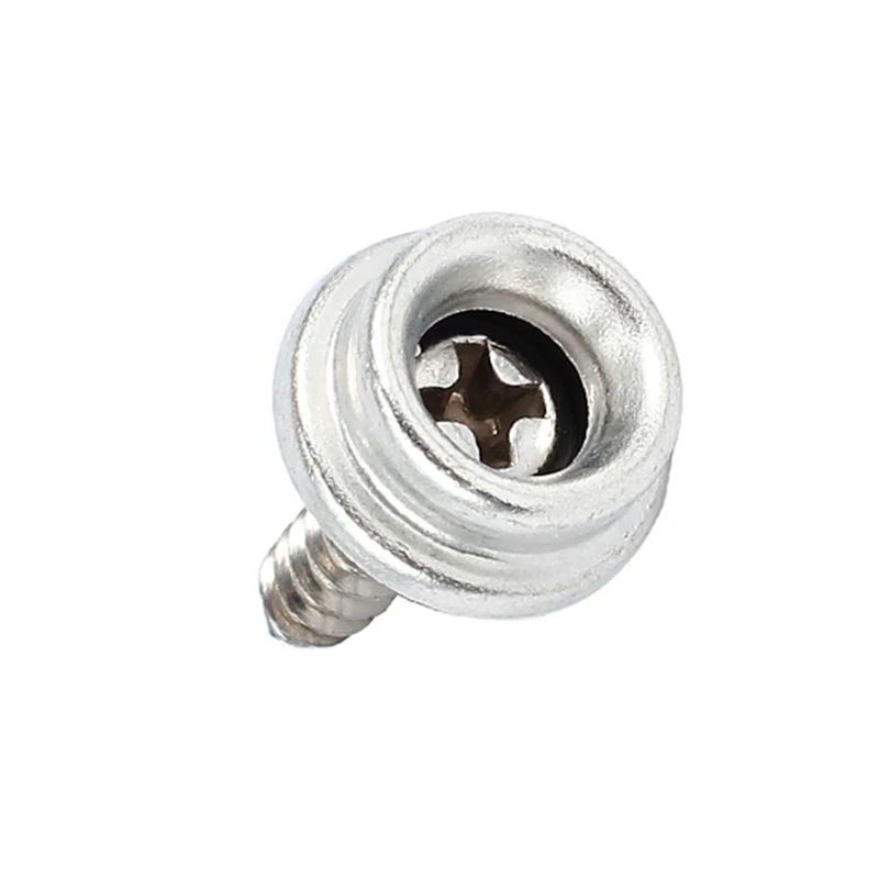 152Pcs Stainless Steel Push Button With Tool Snap Fastener Screw Kit For Boat Cover Caravans Leather Jackets Clothing Supplies