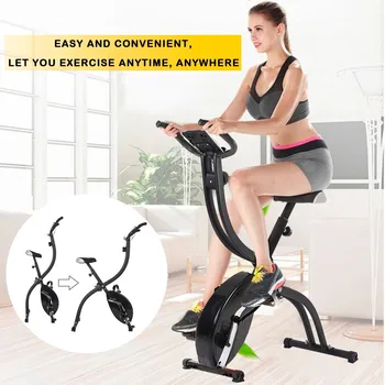 

Magnetic Control Exercise Bike Home Spinning Folding Bicycle Fitness Fixed Machine Weight Loss Indoor Sport Bodybuilding 2020