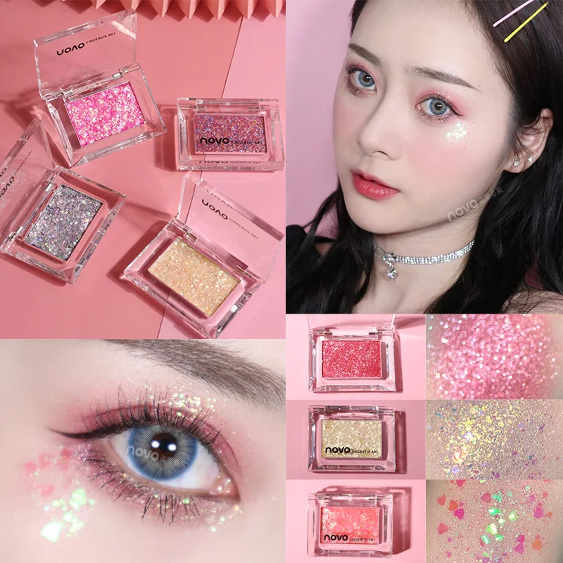 Pocket Focus Small Eyeshadow Single Color Perform Colorful Dazzling Eye Makeup Glitter Shimmer Shinny Starry Dreamy 1 Pocket Focus Small Eyeshadow Single Color Perform Colorful Dazzling Eye Makeup Glitter Shimmer Shinny Starry Dreamy 3