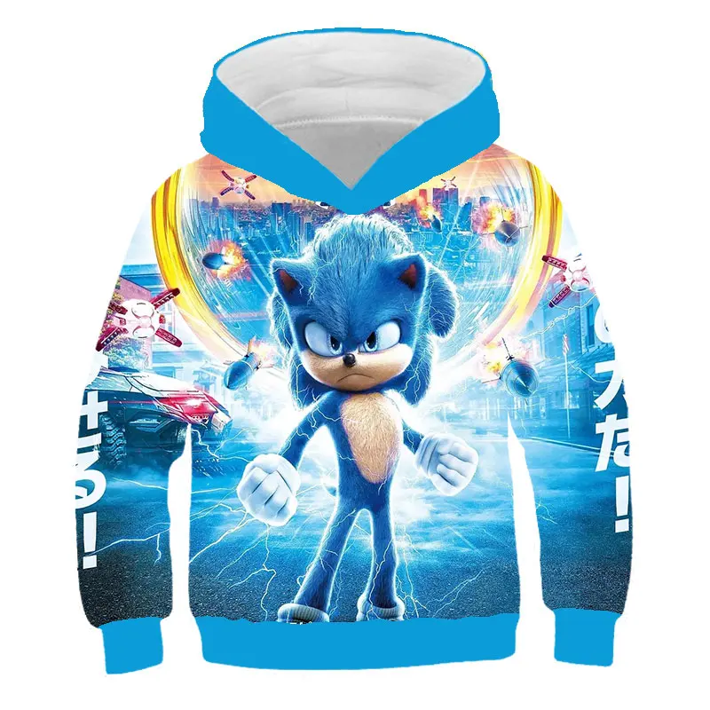 Ropa de Sonic 3D para niños y niñas, sudaderas de diseñador, suéteres de  Anime para adolescentes, prendas de vestir, chándal, 4-14T _ - AliExpress  Mobile