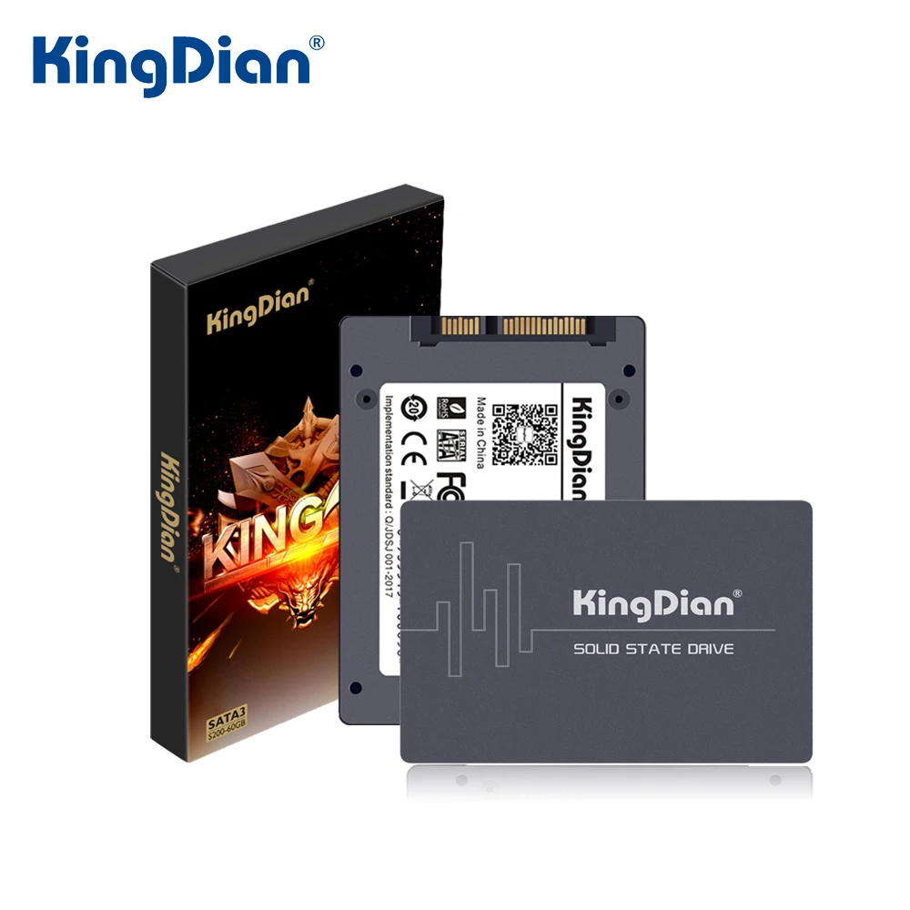 KingDian-SSD de 120GB, 128GB, 240GB, 256GB, 512GB, 1TB, Unidad de disco duro hdd interno de estado sólido de 2,5 pulgadas para escritorio