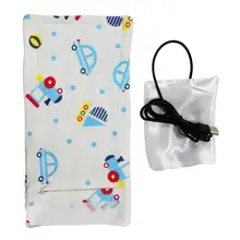 Электрический нагреватель для бутылок Портативный USB согревающий инструмент для молока изоляционный рукав Aby бутылочный нагреватель