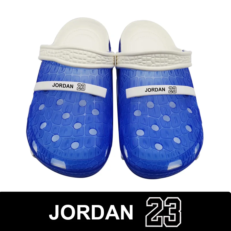 Jordan 23 Crocse sandalias Crocse Hole Shoes Adidase zuecos de goma para mujeres zapatos de jardín de Eva Crocse Adulto Cholas Hombre|Sandalias de mujer|
