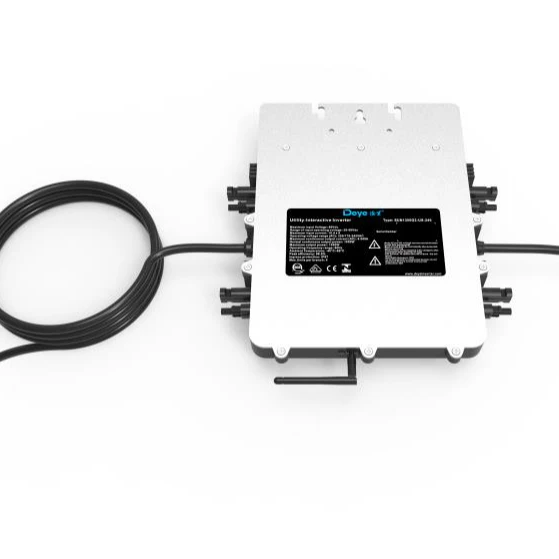 Deye 1300Watt Sun1300G2-Us-208/240 Mppt Pv String Micro Inverter Ip67 Pv On Off Grid Tie 1.3Kw